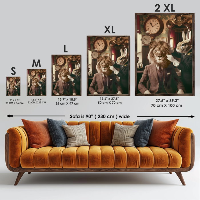 Wallity Cuadro Decorativo GE051-L Multicolor